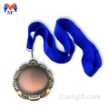 The Blank Design Bronze Award Sports Medals